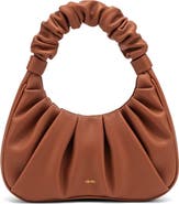 JW PEI Gabbi Ruched Faux Leather Hobo