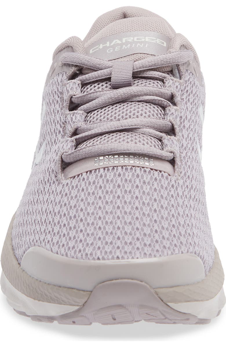 Under Armour Charged Gemini Running Shoe, Alternate, color, Gray Dawn