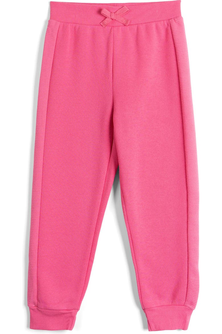 Fleece Sweatshirt and Joggers Set, Alternate, color, Carmine Rose Pink