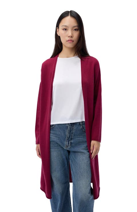 3D Longline Cardigan