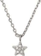 Kate Spade New York you're a gem mini pavé star pendant necklace
