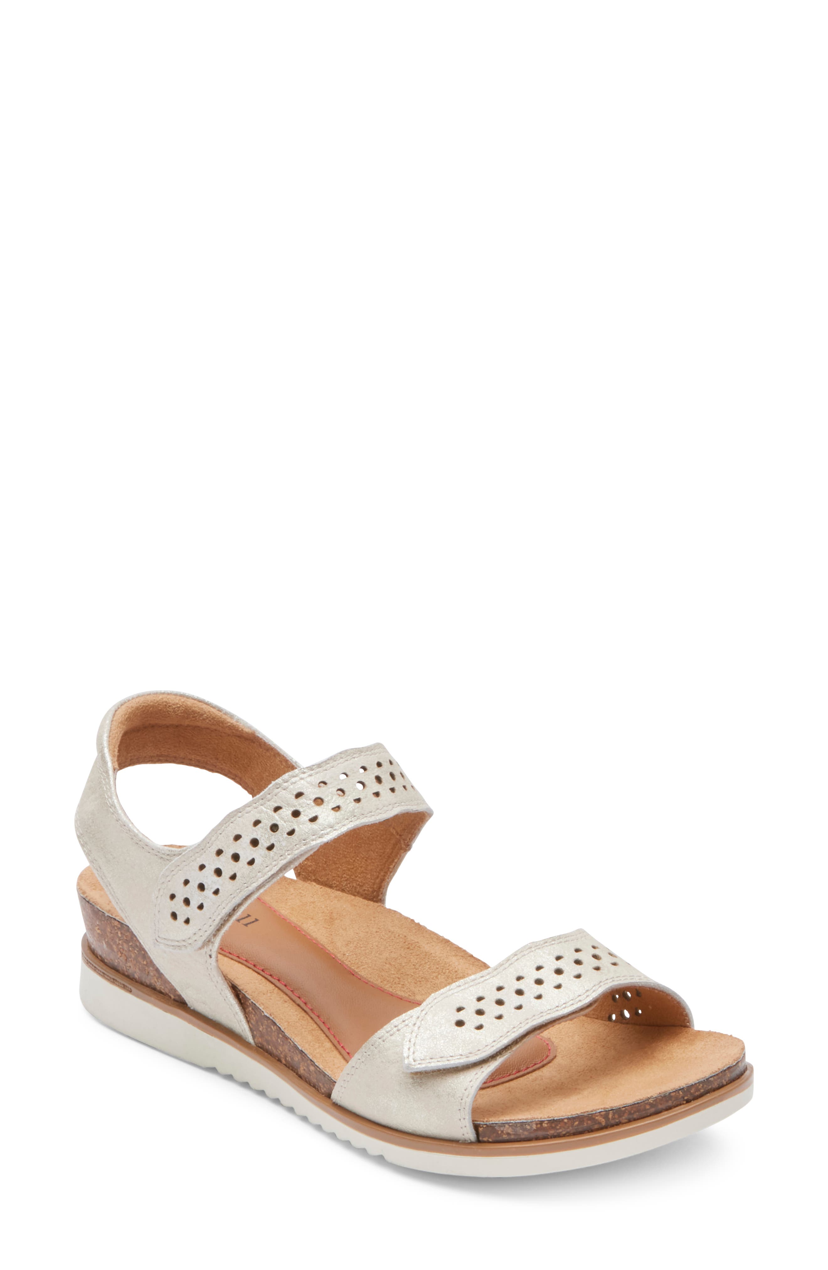 Rockport Cobb Hill May Quarter Strap Sandal, Main, color, 