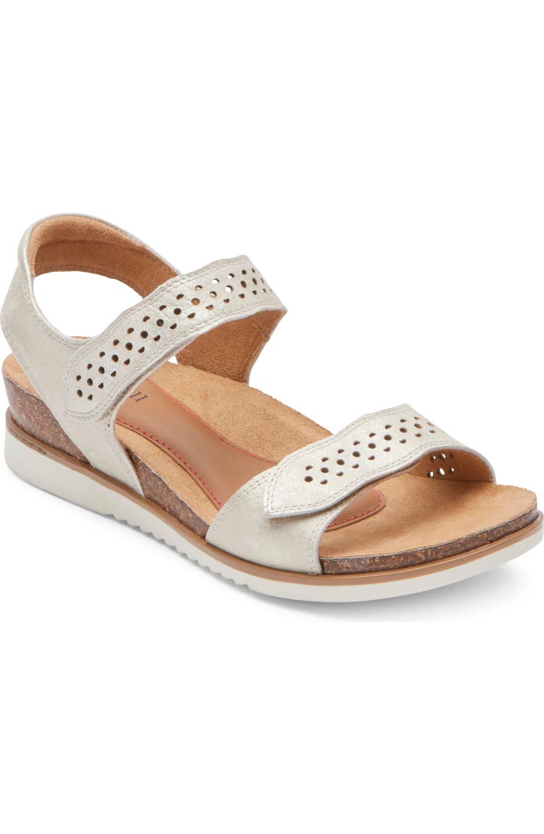 Rockport Cobb Hill May Quarter Strap Sandal, Main, color,