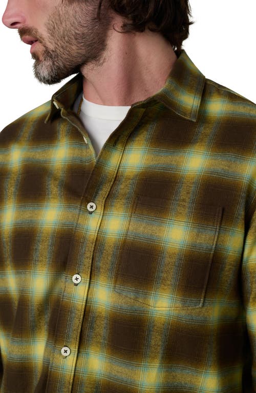 Joe's Keanu Ripped Plaid Button-up Shirt In Multi