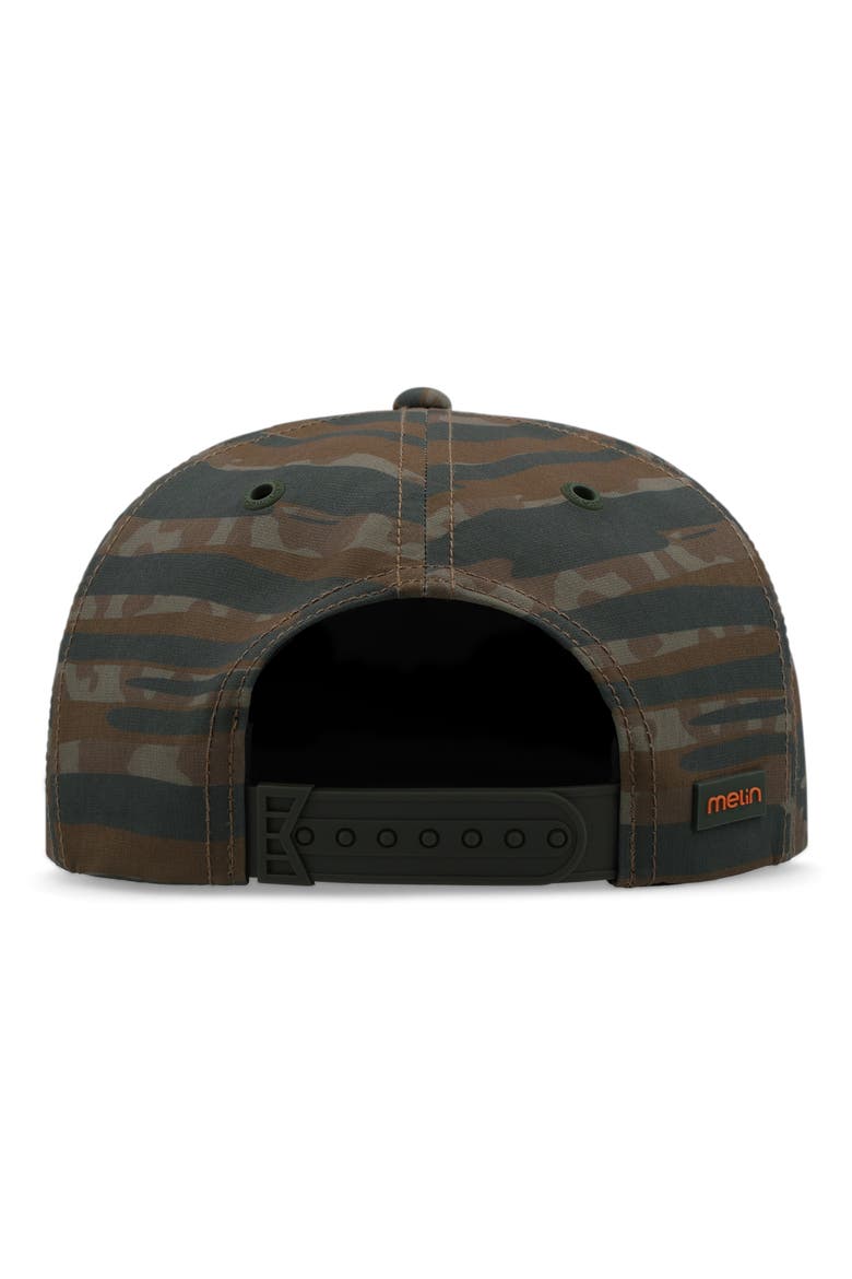 Hydro Eagle Camo Snapback Ball Cap, Alternate, color, EVERGLADE CAMO