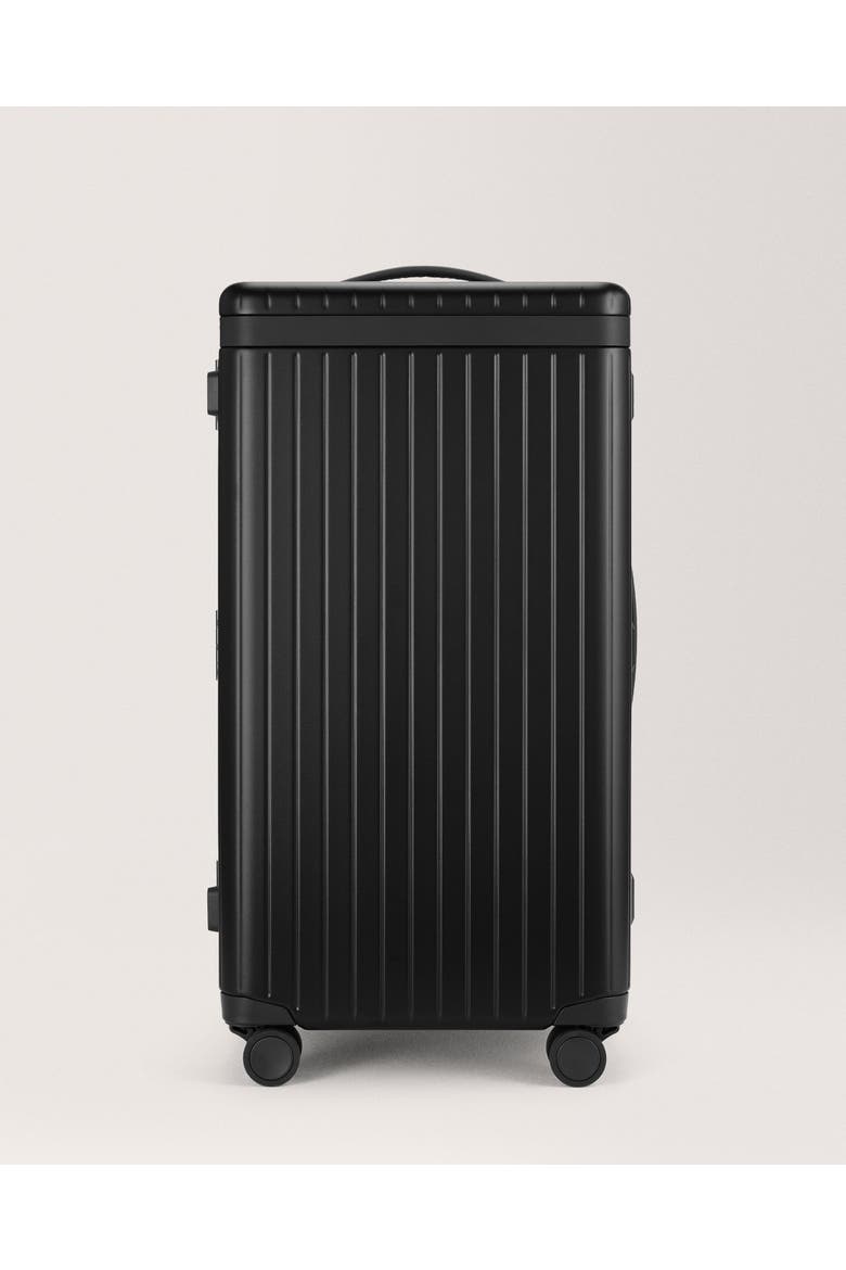 The Trunk Suitcase, Main, color, Black / Black