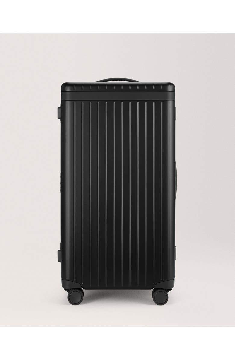 Carl Friedrik The Trunk Suitcase, Main, color, Black / Black