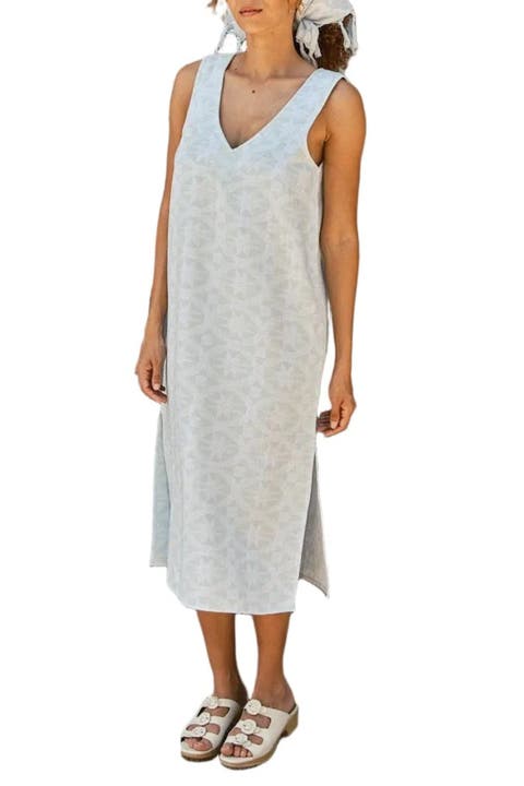 Beth Reversible V-neck Shift Dress