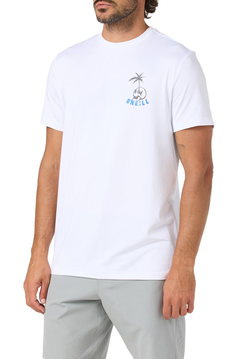 Cutback UPF Graphic T-Shirt, Alternate, color, WHITE