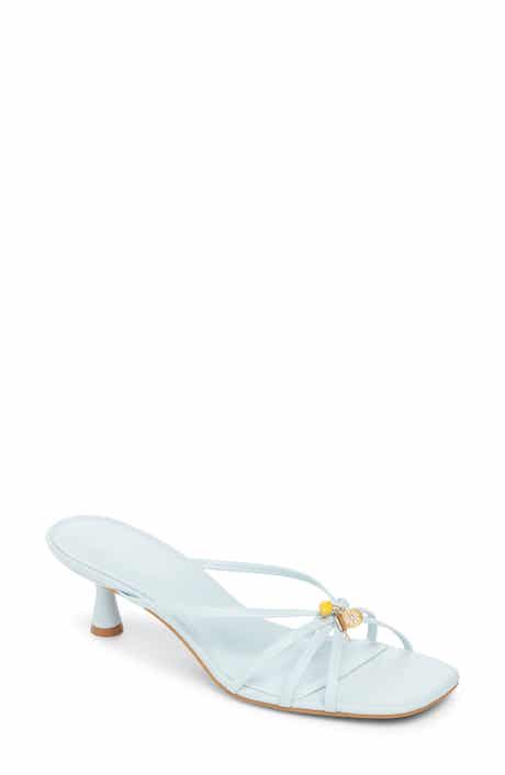 Bliss Kitten Heel Slide Sandal