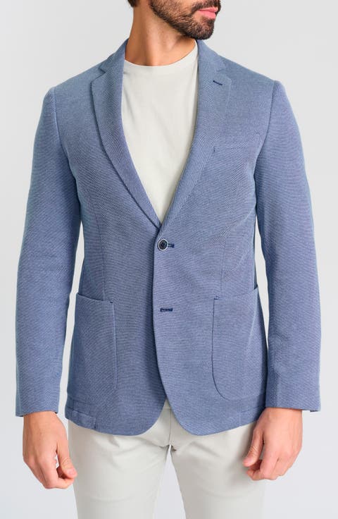 Slim Knit Blazer