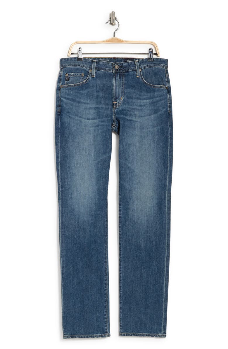 AG Graduate Tailored Jeans, Alternate, color, Grasslands