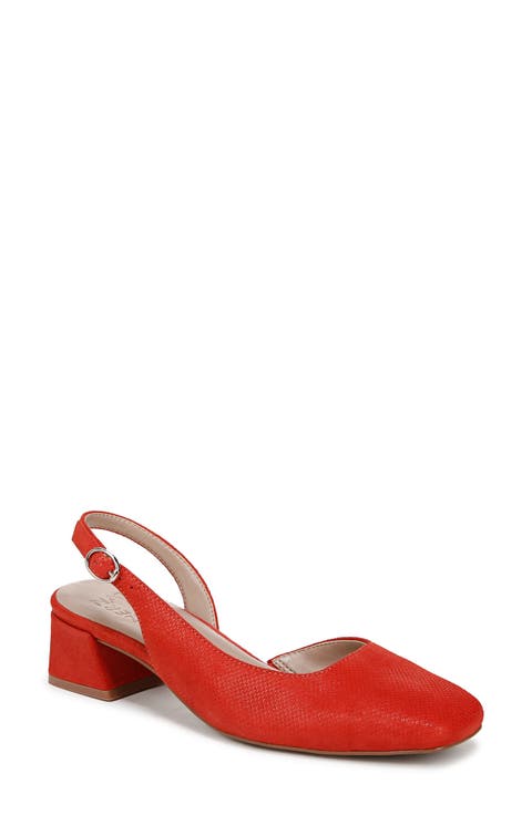 Jayla Half d'Orsay Slingback Pump (Women)