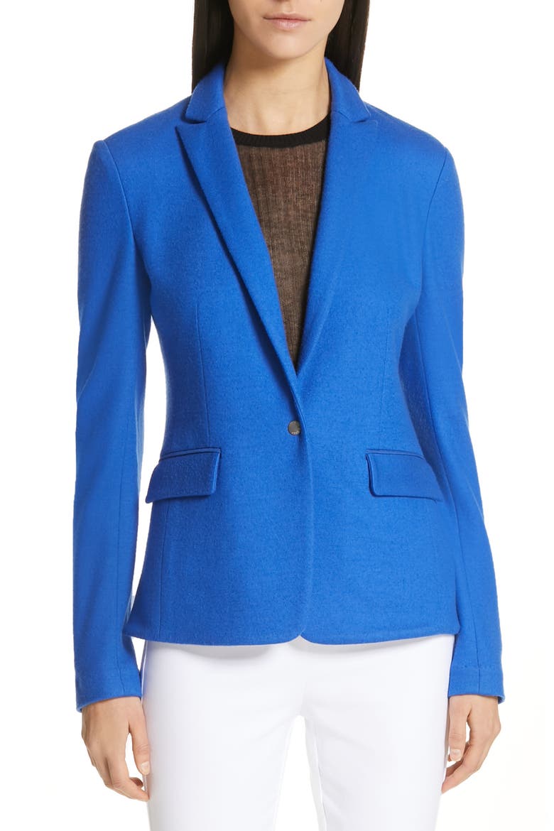 Lexington Wool Blazer, Main, color, BLUE