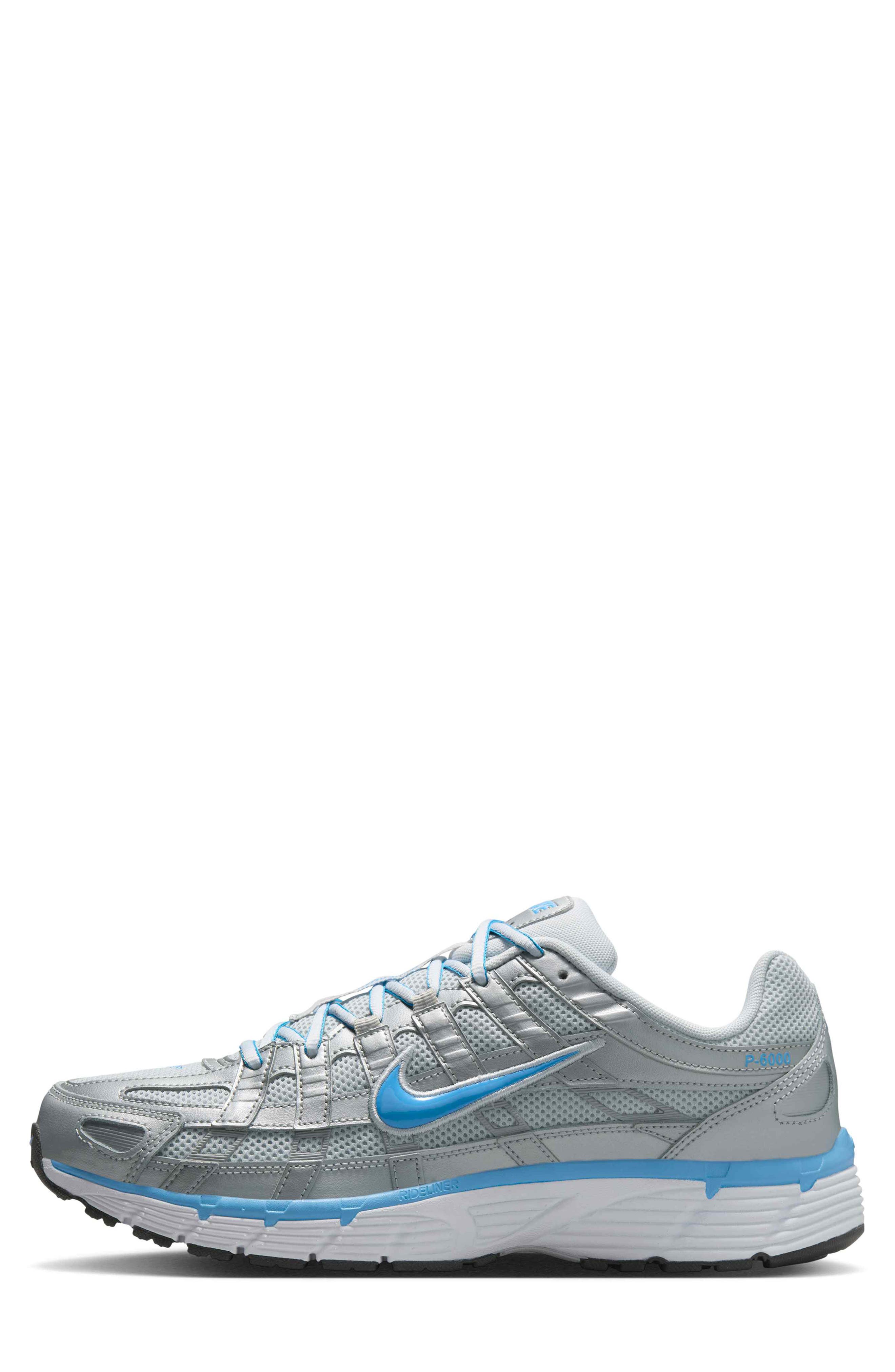 Nike P-6000 Sneaker, Alternate, color, Platinum/ University Blue