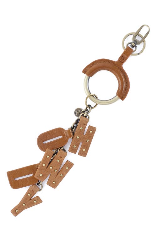 Hobo Howdy Charm Key Fob In Brown
