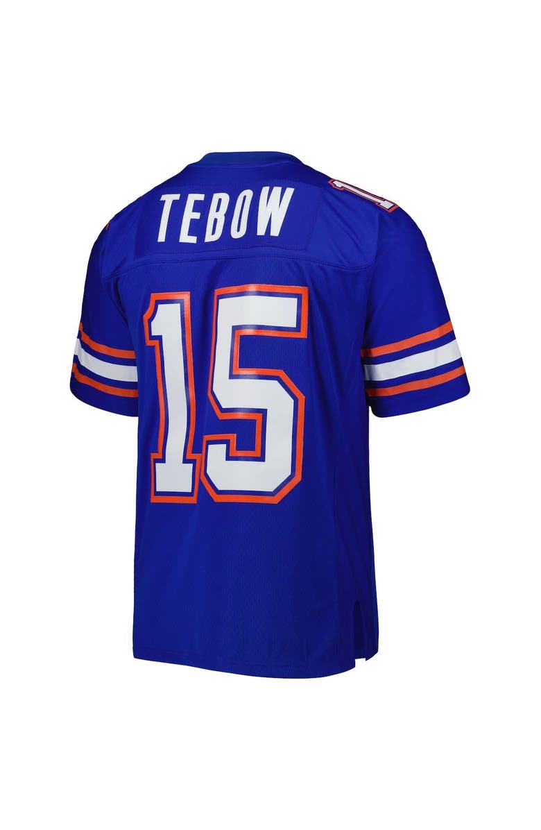 Mitchell & Ness Men's Mitchell & Ness Tim Tebow Royal Florida Gators Big & Tall Legacy Jersey, Alternate, color, Royal