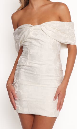 Kaeli Floral Jacquard Minidress