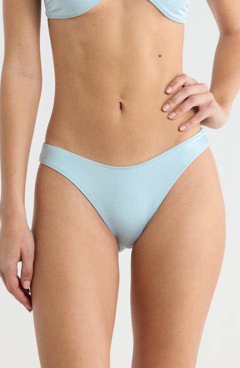 Brea Shine V-Cut Bikini Bottoms