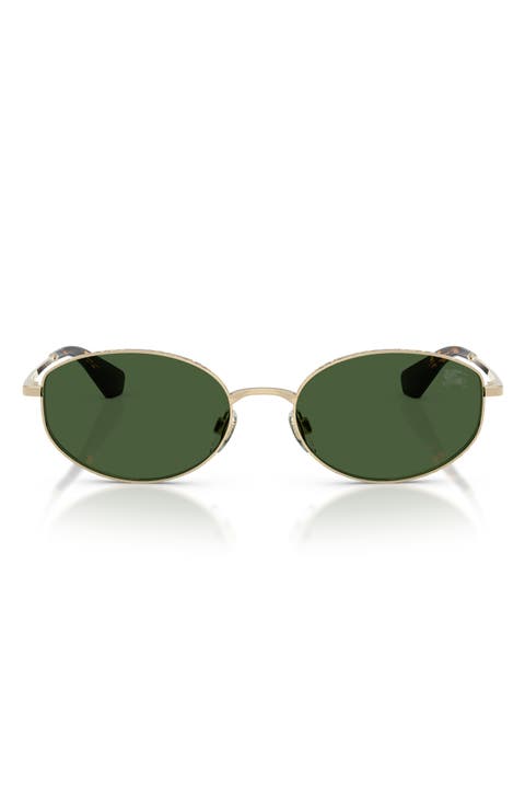55mm Oval Sunglasses