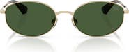 Burberry 55mm Oval Sunglasses