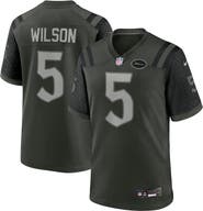 Nike Men's Nike Garrett Wilson Gotham Green New York Jets 2025 Rivalries Collection Game Jersey