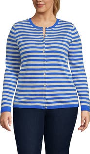 Lands' End Cashmere Cardigan Sweater