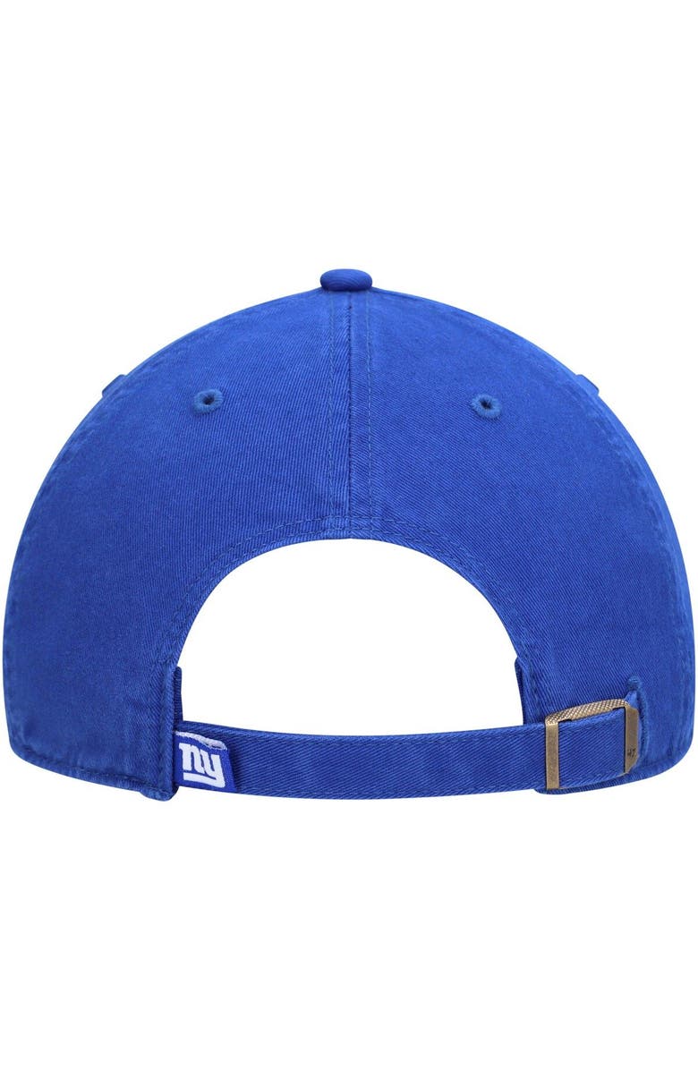 '47 Men's '47 Royal New York Giants Clean Up Script Adjustable Hat, Alternate, color, Royal