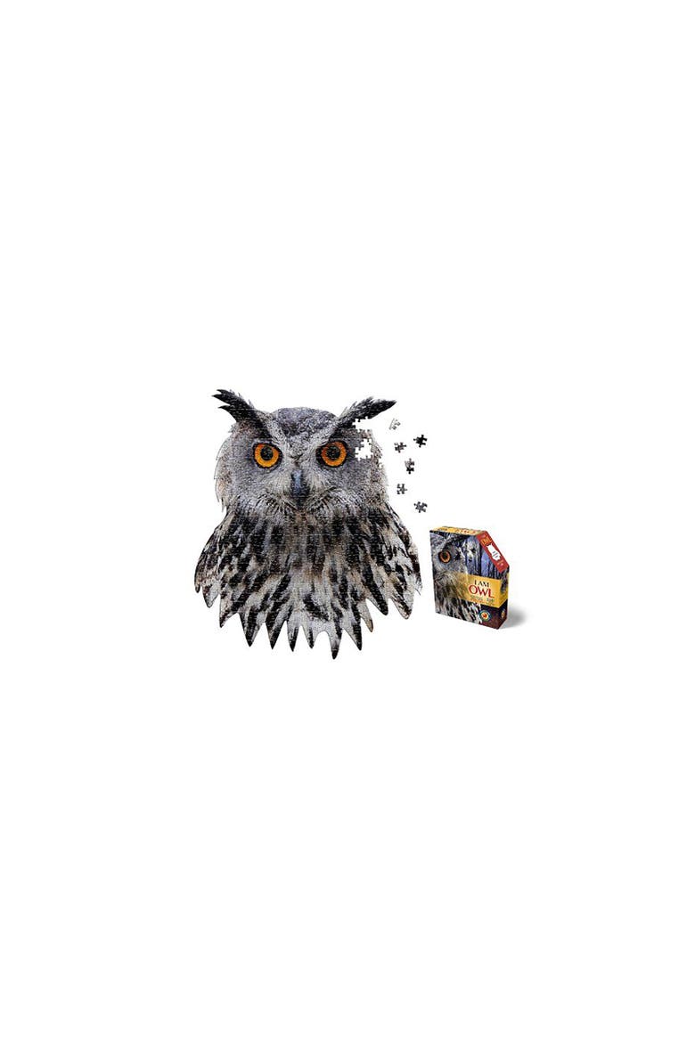 I Am Owl 550 Piece Animal Shaped Jigsaw Puzzle, Alternate, color, Multicolored