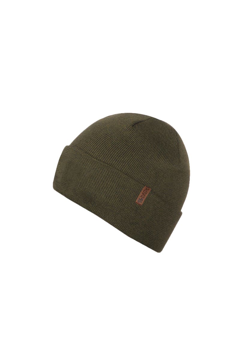 Snowmass Men's  Double Layer Beanie, Main, color, Olive