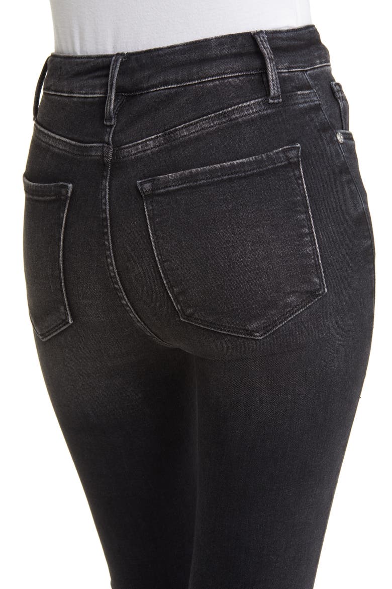 Le One High Waist Flare Jeans, Alternate, color, LARCHWOOD