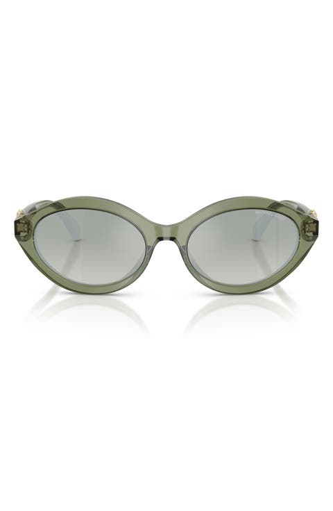 Carlazzo 55mm Oval Sunglasses