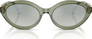 Michael Kors Carlazzo 55mm Oval Sunglasses