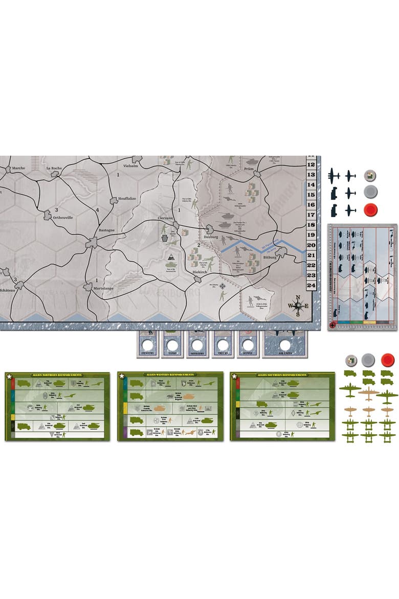 Axis & Allies Battle Of The Bulge Wwii Strategy Board Game, Ages 14+, Alternate, color, Multicolored