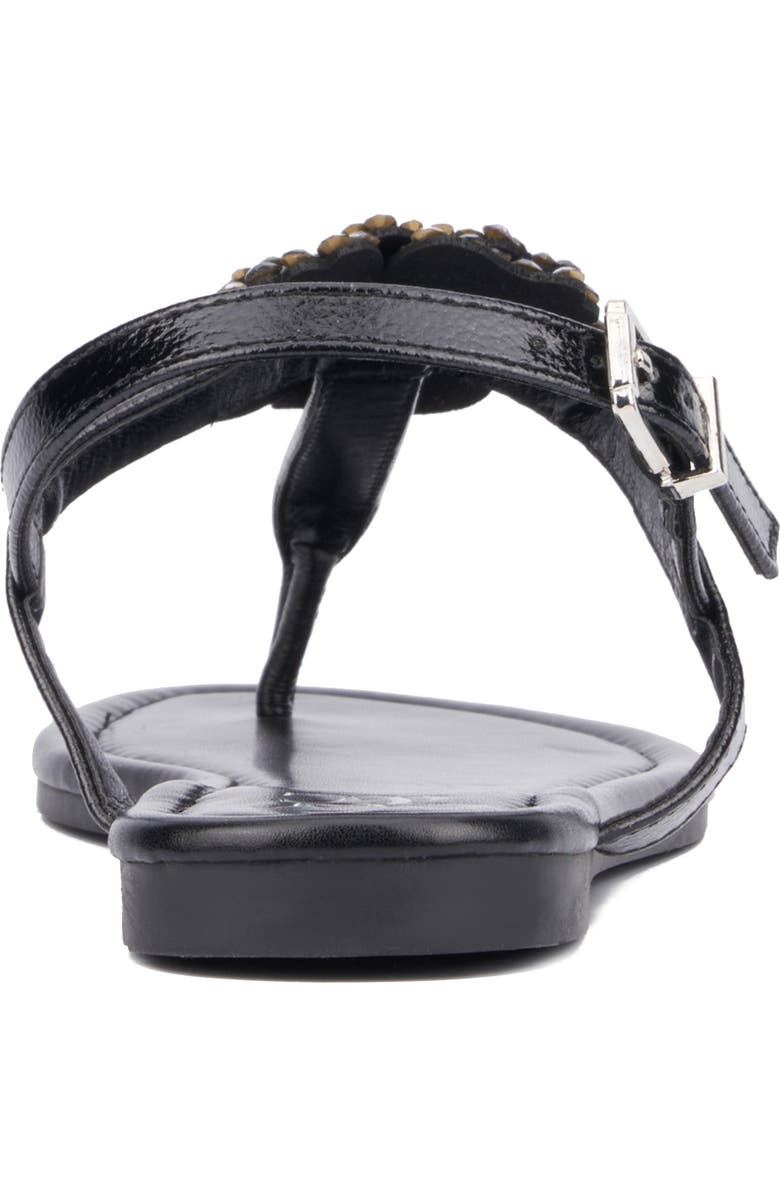 NEW YORK AND COMPANY Ailis Thing Toe Sandal, Alternate, color,