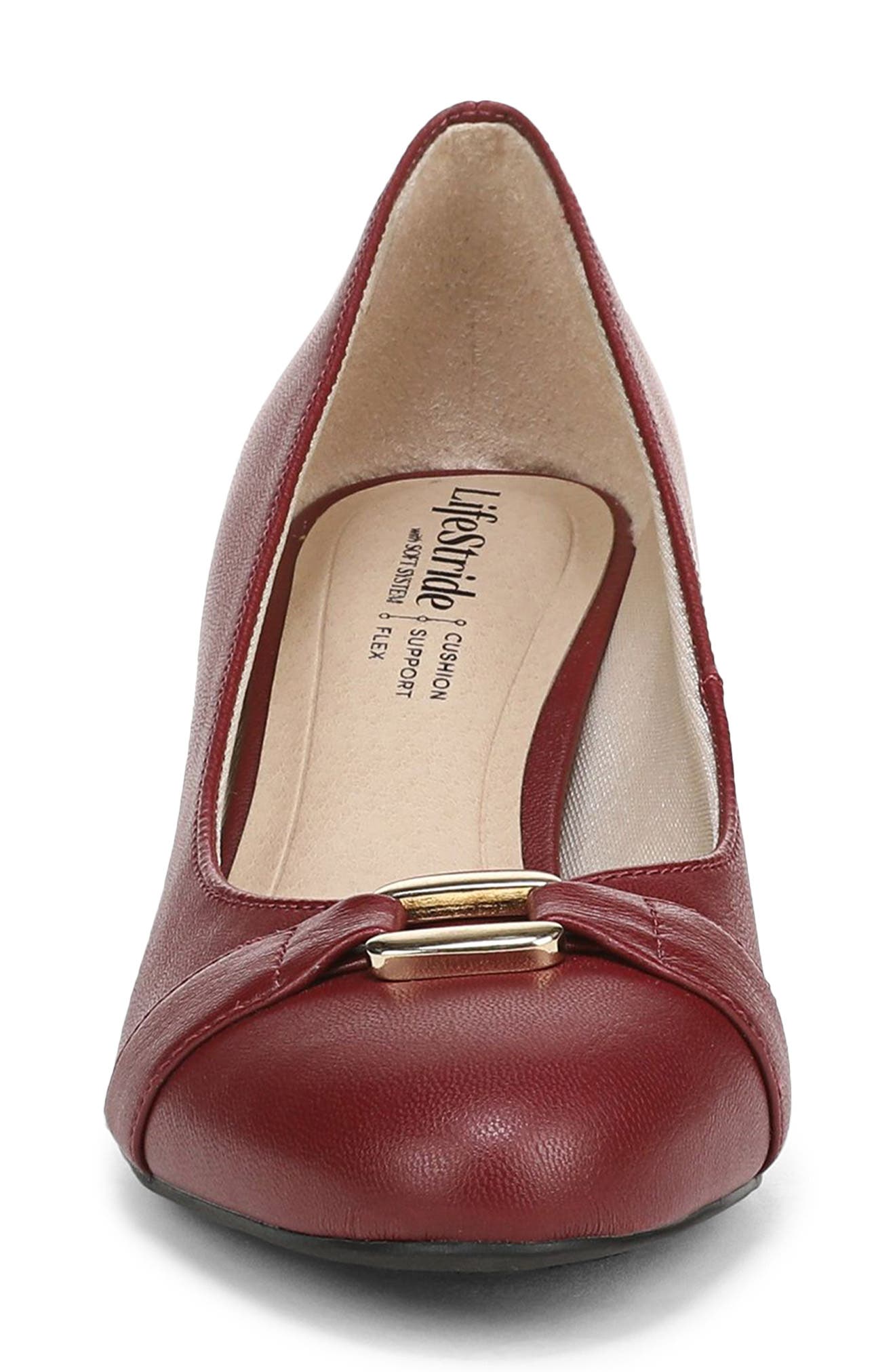 Tavi Pump, Alternate, color, DARK CHERRY