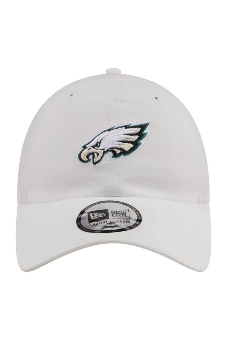 Men's New Era  White Philadelphia Eagles Ripstop Casual Classic Adjustable Hat, Alternate, color, White
