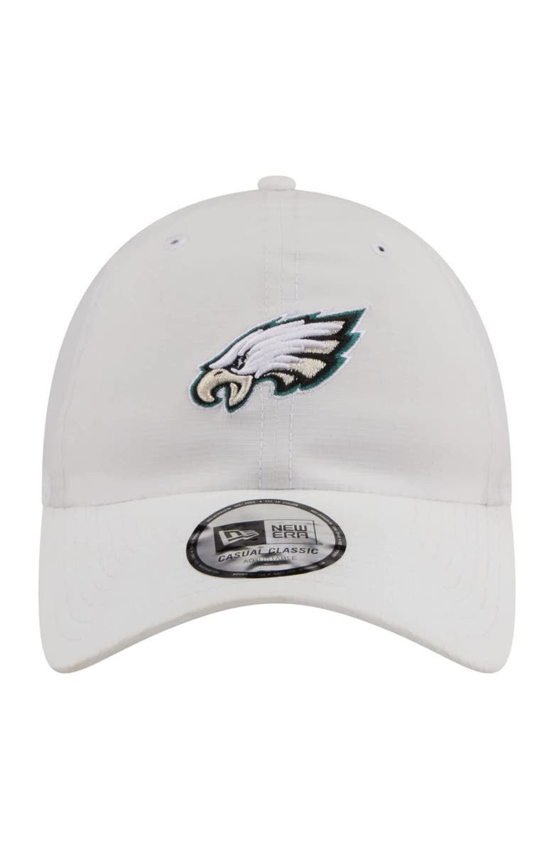 New Era Men's New Era White Philadelphia Eagles Ripstop Casual Classic Adjustable Hat, Alternate, color, White