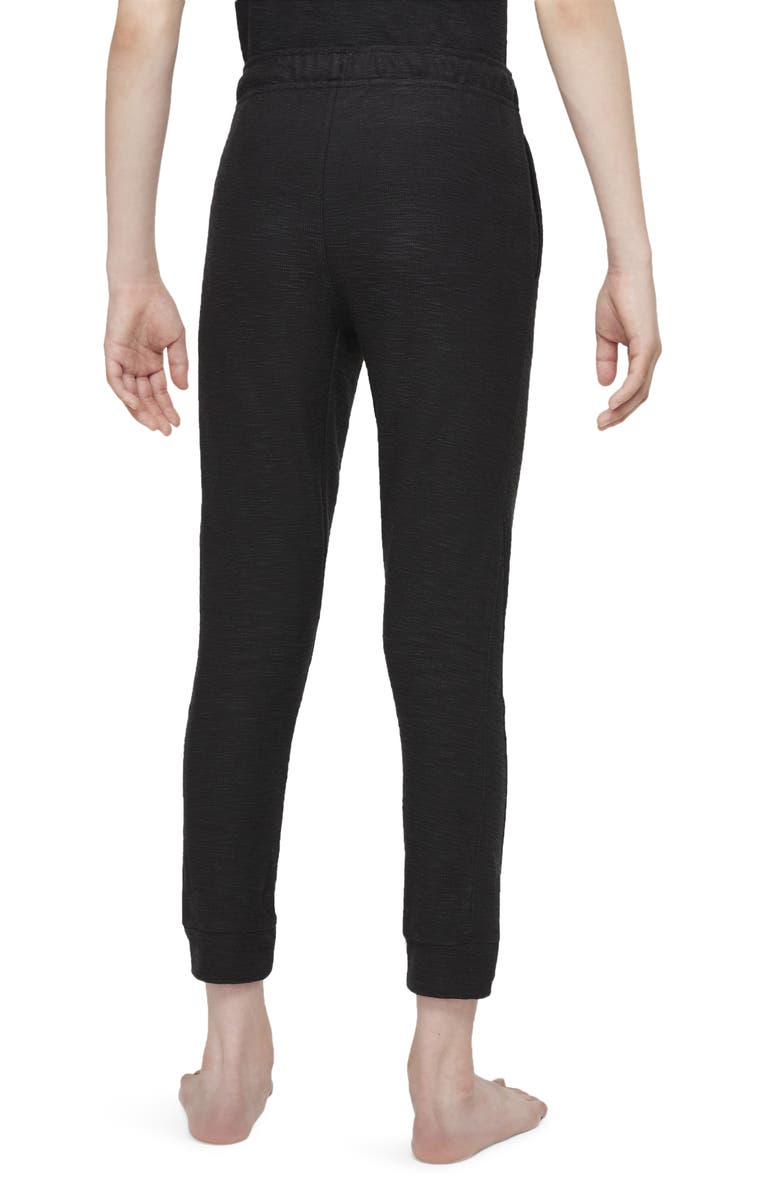 Nike Kids' Dri-FIT Slub Terry Yoga Pants, Alternate, color, 
