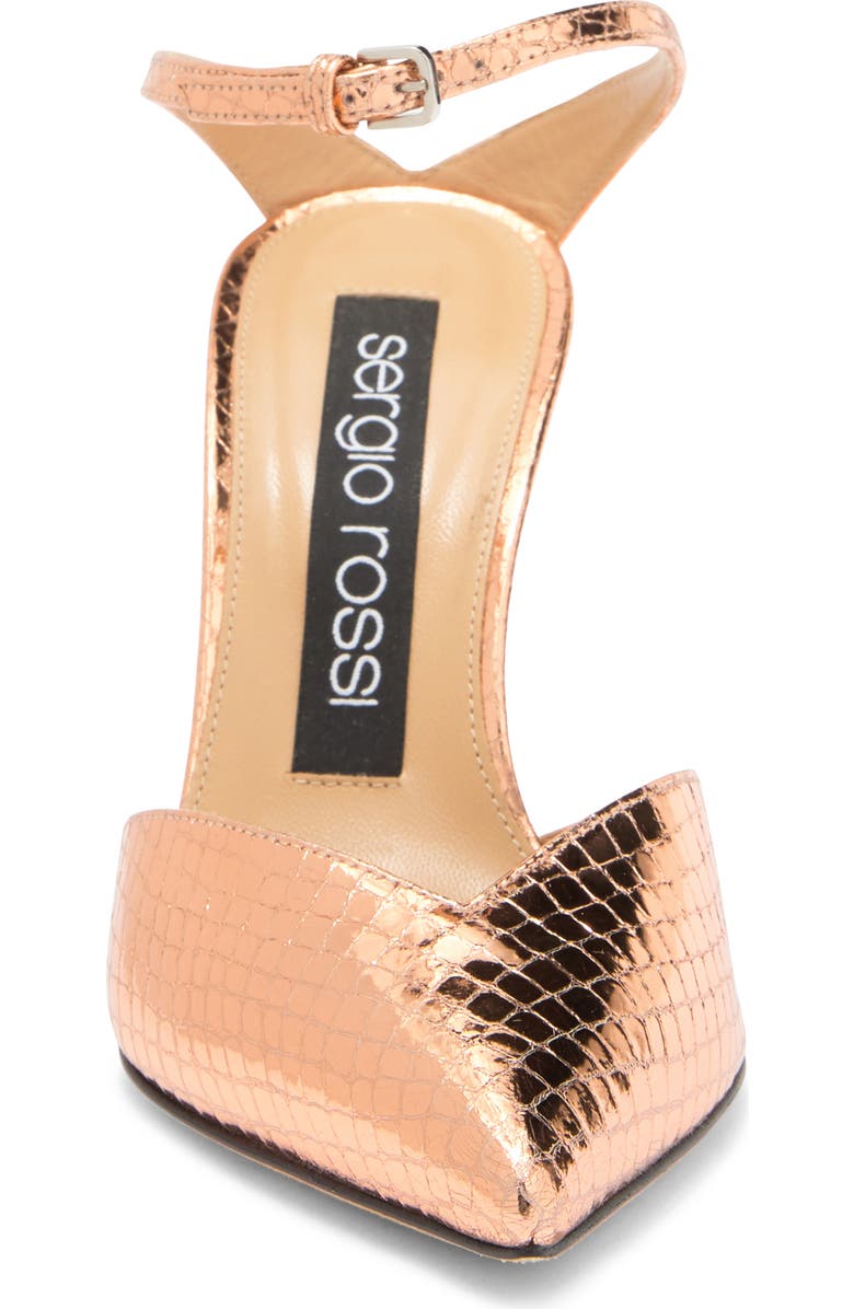 Sergio Rossi Open Heel Pump, Alternate, color,