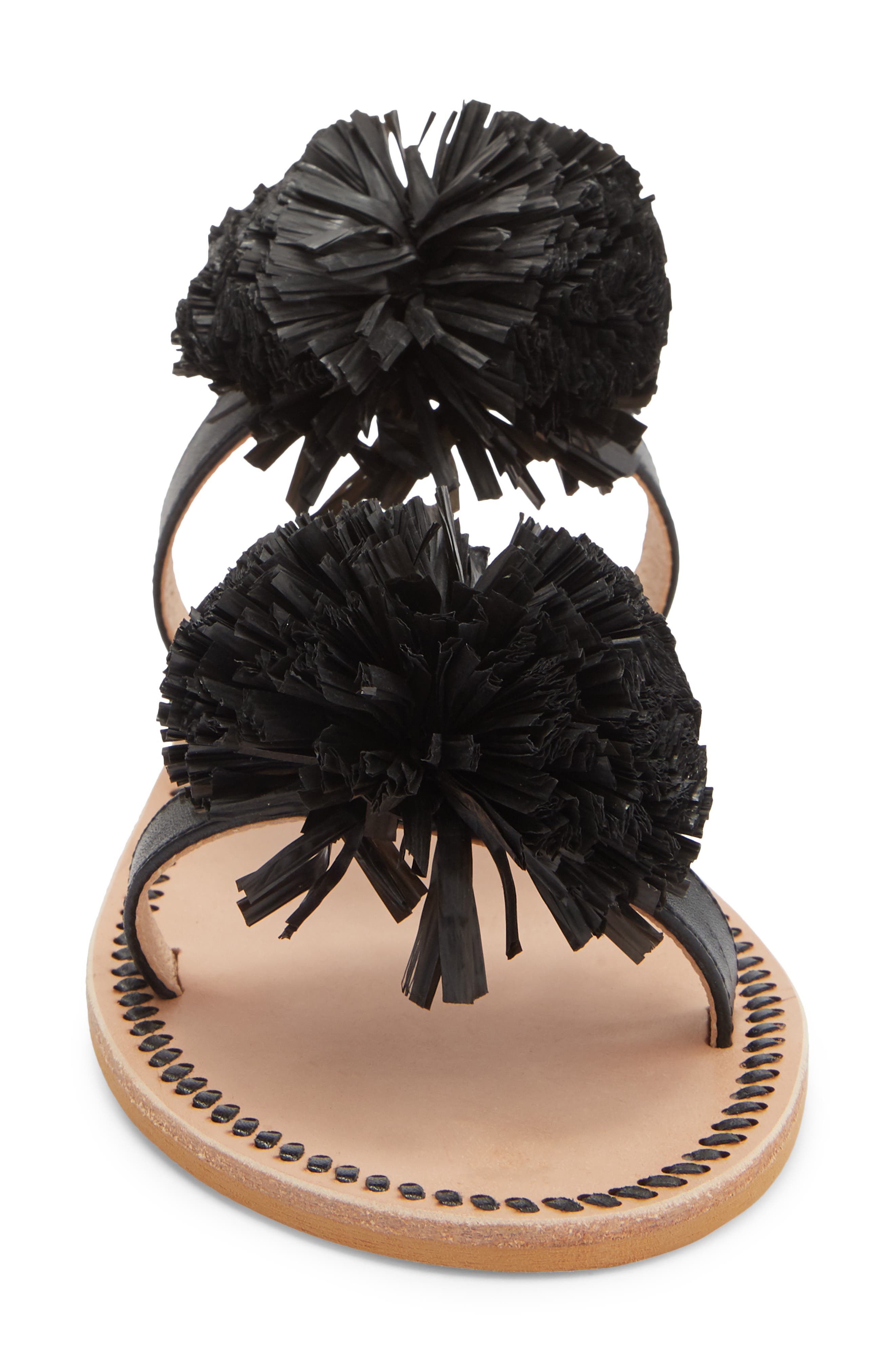 Jack Rogers Daffodil Sandal, Alternate, color, Black
