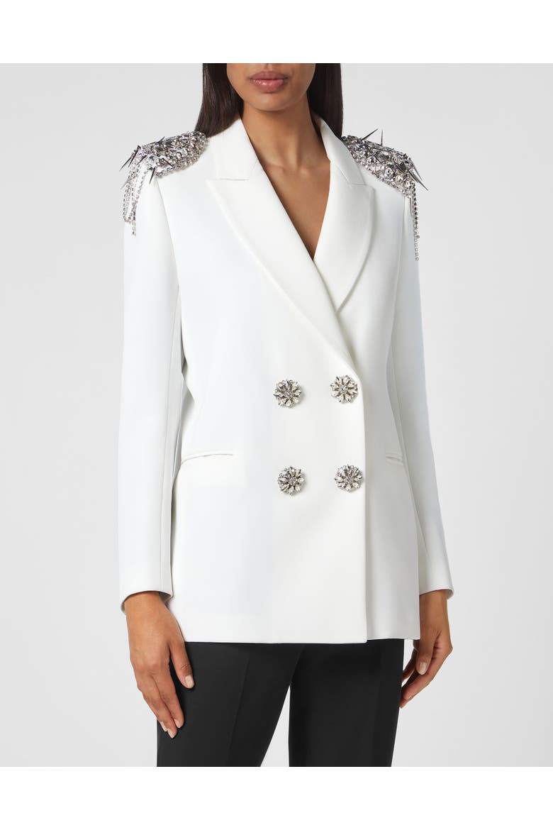 Blazer Women, Main, color, white