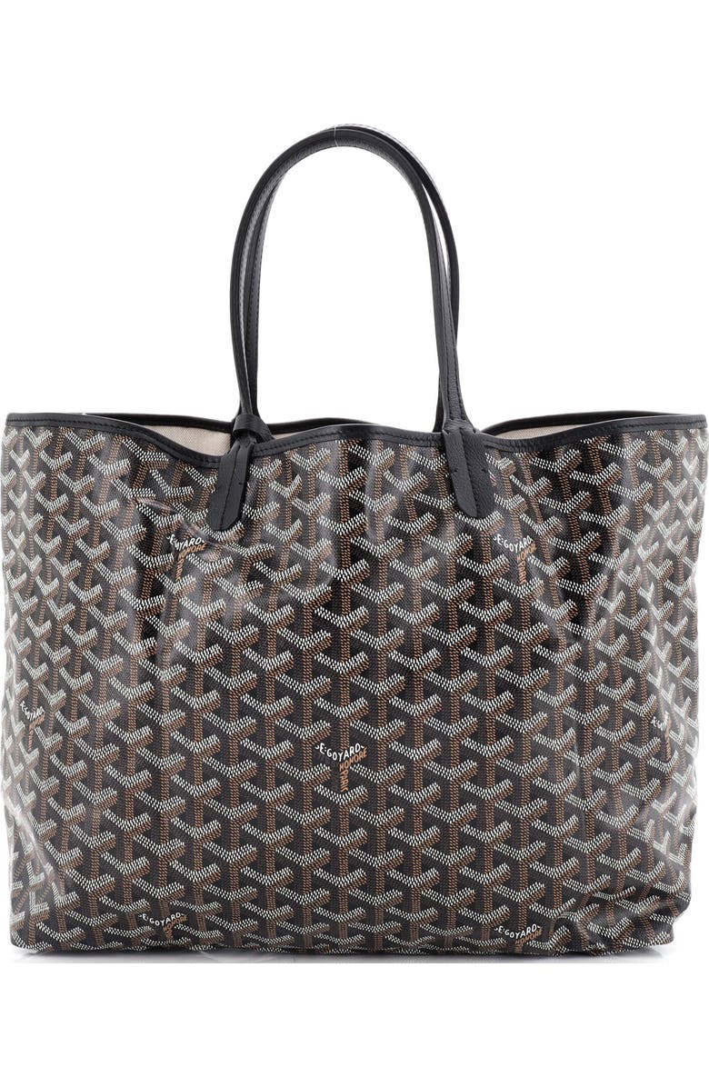 Pre-Owned Goyard Saint Louis Tote Coated Canvas PM, Main, color,
