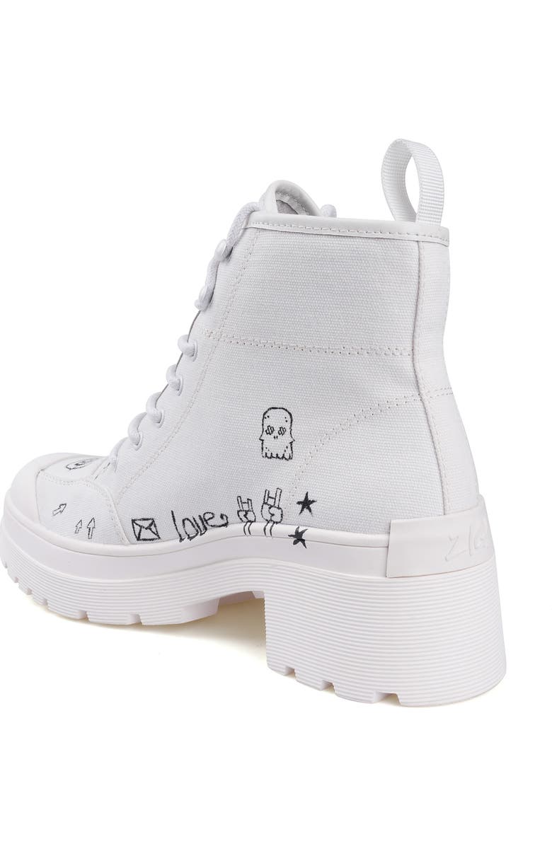 ZIGI Belisa Platform High Top Sneaker, Alternate, color, Off White