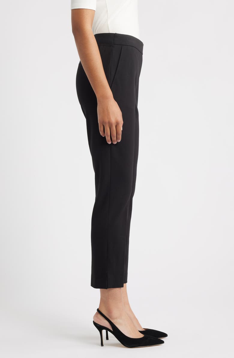 BOSS Tapria Crop Pants, Alternate, color, Black