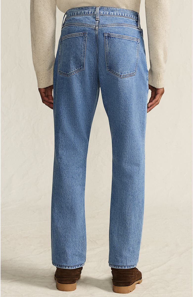 Lands' End Stretch Athletic Fit Jean, Alternate, color, Medium Stonewash