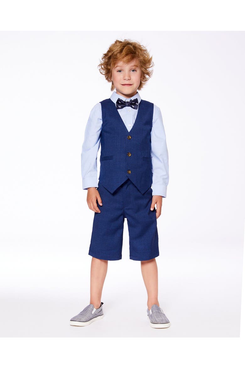 Little Boy's Long Sleeve Button Down Shirt Pale Blue, Alternate, color, Pale Blue
