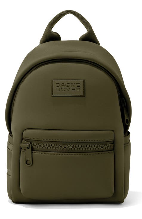 Green small backpack online