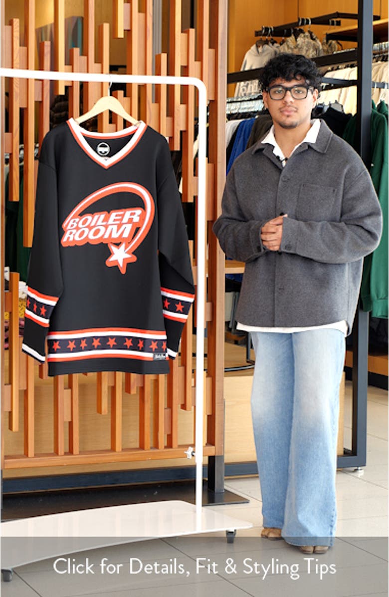 Oversize Hockey Jersey, sales video thumbnail