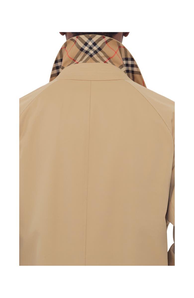 Burberry Long Camden Heritage Car Coat, Alternate, color, Honey
